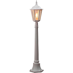 Path luminaire FIRENZE, E27 max. 100W, black aluminium / clear glass