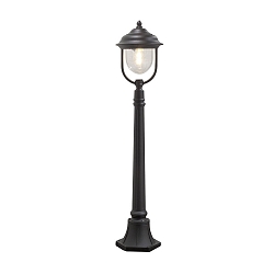 Padverlichting PARMA E27 IP43, zwart, transparant