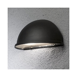 Wandarmatuur voor buitenshuis TORINO E27 IP23, zwart