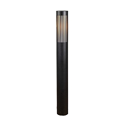 Padverlichting PISTOIA E27 IP54, zwart dimbaar