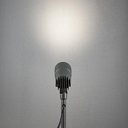 Armatuur met grondpen ANDRIA instelbaar IP44, antraciet, transparant 