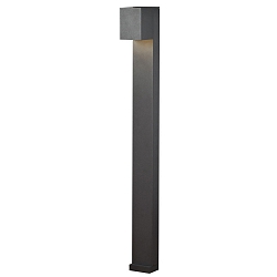 LED path luminaire CREMONA, adjustable light beam 0�-90, 8W 3000K 600lm, clear acrylic glass / anthracite