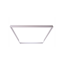 Mounting frame, metal, white
