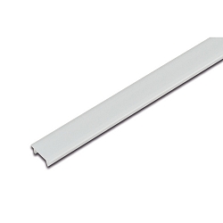 LED covering profile 25mm, for 22mm milled grooves and 34mm profiles, 100cm, slightly matted