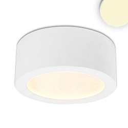 LED surface mount luminaire LUNA, IP20, indirect lightbeam, not dimmable, white