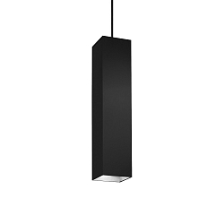 Pendant luminaire BOX 3.0 PAR16, GU10 max. 12W, open cable end, black