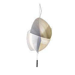 Pendelarmatuur VOILES BIG LED IP20, chroom dimbaar