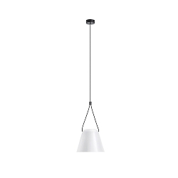 Pendelarmatuur ATTIC conisch E27 IP20, wit
