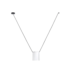 Pendelarmatuur ATTIC V E27 IP20, wit