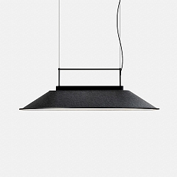 Pendelarmatuur SHOEMAKER LED IP20, zwart dimbaar