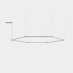 pendant luminaire TUBS MODULAR LED IP20, black dimmable