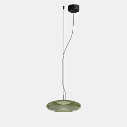 Pendelarmatuur PLAT SURFACE (LIGHT FOR LIFE) met lampenkap, CCT Switch, instelbaar, met diffuser IP20