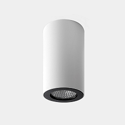 Downlight PIPE SINGLE 1-vlams, cilindrisch, stijf GU10 IP23, wit dimbaar