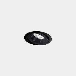 Plafondinbouwarmatuur DAKO ADJUSTABLE 100MM draaibaar, incl. netvoeding, schakelbaar IP66, zwart 