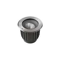 floor recessed luminaire GEA COB 125 adjustable, passable, on/off IP65