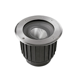 Vloerinbouwarmatuur GEA COB 223 IP65, rvs dimbaar
