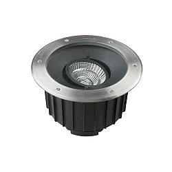 Vloerinbouwarmatuur GEA COB 300 IP65, rvs dimbaar