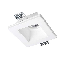 Spot GES RECESSED SQUARE GU5,3 IP23, wit