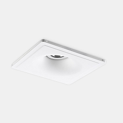 Spot GES RECESSED SQUARE draaibaar GU5,3 IP23, wit