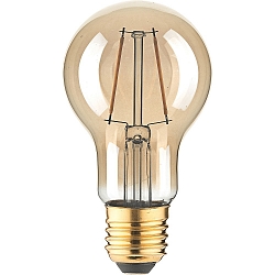 Filamentlamp standaardvorm A60 GOLD schakelbaar A60 helder E27 2,5W 180lm 1800K 320� CRI 80-89 