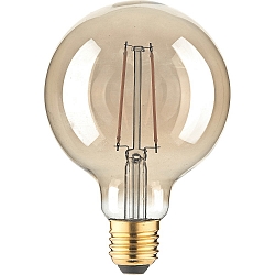 Lichtbron filament globe G95 GOLD schakelbaar G95 helder E27 2,5W 200lm 1800K 320� CRI 80-89 