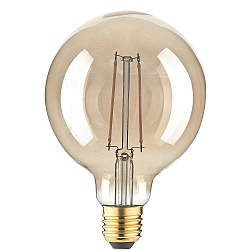 Lichtbron filament globe G125 GOLD schakelbaar G125 helder E27 2,5W 200lm 1800K 320� CRI 80-89 