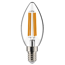 Filamentlamp kaarsvorm C35 E14 4,5W 470lm 2700K 320� CRI 80 
