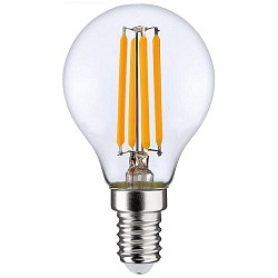 Filamentlamp druppelvorm P45 E14 4,5W 470lm 2700K 320� CRI 80 