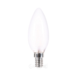 Filamentlamp kaarsvorm C37 dimbaar E14 4,5W 470lm 2700K CRI 80 dimbaar