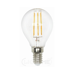 Filamentlamp druppelvorm P45 E14 4,5W 470lm 4000K CRI 80 
