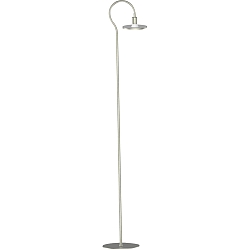 LED Floor lamp SIMPLESSA, 8W, GU10, 2700K, 650lm, nickel/nickel
