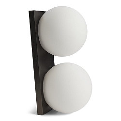 wall and ceiling luminaire PALLA MINI IP20, titanium dimmable