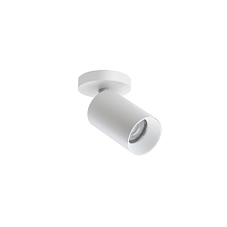 Plafondarmatuur SPOTON CIRCLE 1 1-vlams GU10 IP20, wit
