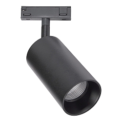 1-fase spot DESIGNLINE TUBE LED SPOT IP20, zwart dimbaar