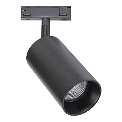 1-fase spot DESIGNLINE TUBE LED SPOT IP20, zwart dimbaar