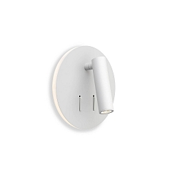 Wandarmatuur CIRCLE LED IP20, wit 