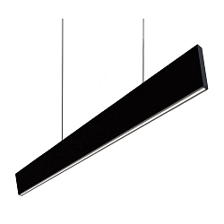 Pendelarmatuur SUPREME LONG PENDANT 150 UP&DOWN IP20, zwart dimbaar
