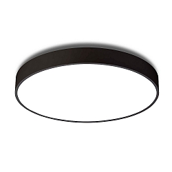 Plafondarmatuur MOON C450 LED IP20, zwart dimbaar
