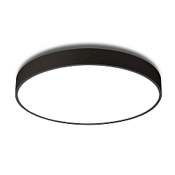 Plafondarmatuur MOON C450 LED IP20, zwart dimbaar