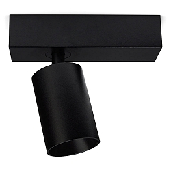 Spot A BLOC ONE IP20, zwart dimbaar