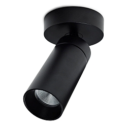 Spot S16 IP20, zwart dimbaar