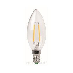 Filamentlamp kaarsvorm C35 E14 3W 250lm 2700K 360� CRI 80 
