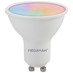 LEDspot PAR16 MATTER PAR16 100� RGB+CCT+DIM CCT Switch, RGBW, Matter bestuurbaar PAR16 mat GU10 4