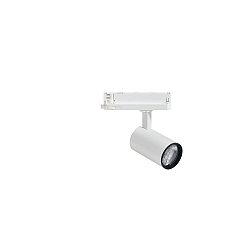 3-fase spot MARCO 2 MIDI DBT draaibaar, roteerbaar IP20, gepoedercoat, transparant, wit 