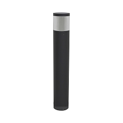 Lichtpaal POLLA E27 IP54, antraciet dimbaar