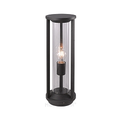 Lichtpaal CILLO E27 IP65, zwart dimbaar