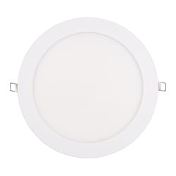 Inbouwdownlight LED PANEL FLAT 225 R SCCT DIM C plat, stijf IP44, wit dimbaar