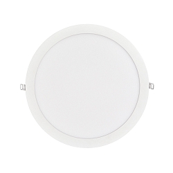 Inbouwdownlight LED PANEL FLAT 300 R 840 350MA PRISM rond, UGR < 19, excl. netvoeding IP20, wit dimbaar