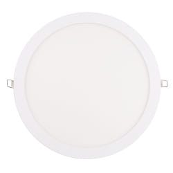 Inbouwdownlight LED PANEL FLAT 300 R SCCT DIM C rond, CCT Switch IP44, wit dimbaar