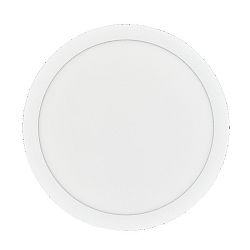 LED panel 300 R round, UGR < 19, suitable for VDU workstation, dimmable 12W 1000lm 3000K CRI 80